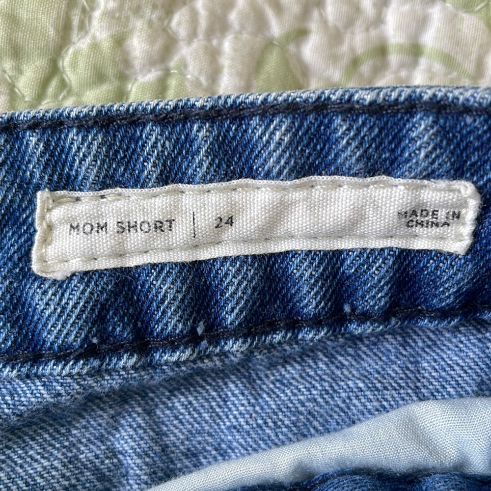 PACSUN Blue Denim Shorts Size 0 - Picture 4 of 8